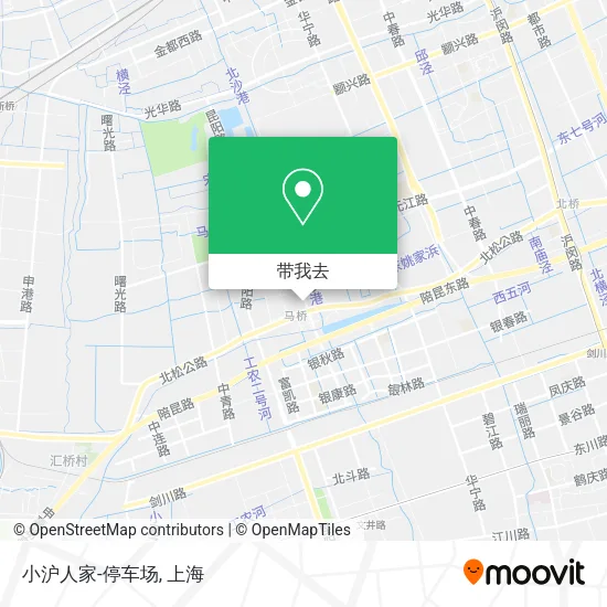 小沪人家-停车场地图