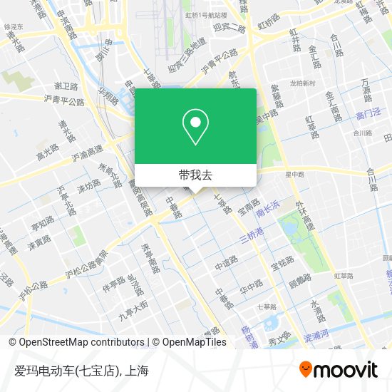 爱玛电动车(七宝店)地图