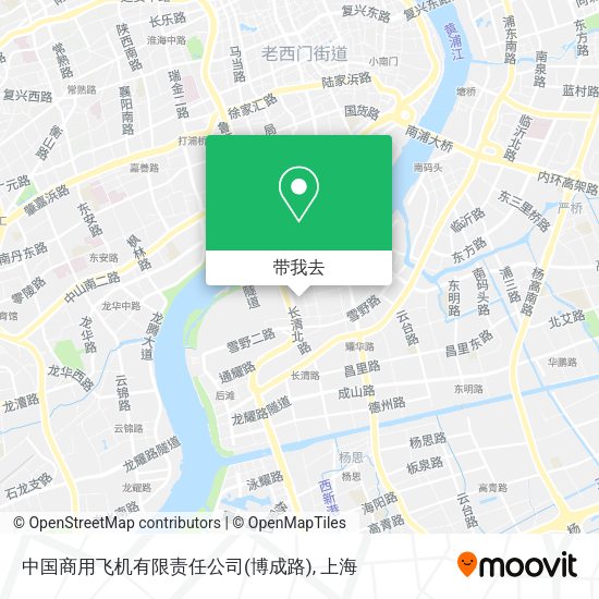 中国商用飞机有限责任公司(博成路)地图