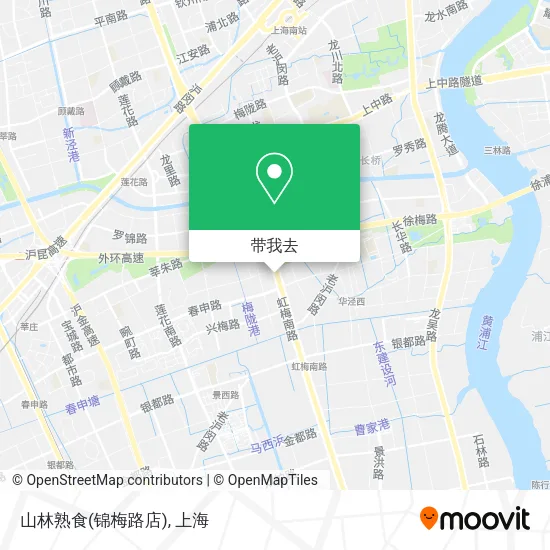 山林熟食(锦梅路店)地图