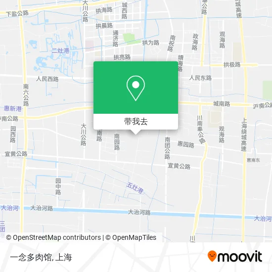 一念多肉馆地图