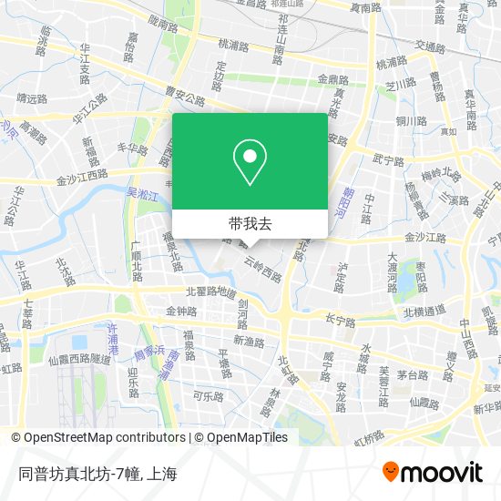 同普坊真北坊-7幢地图