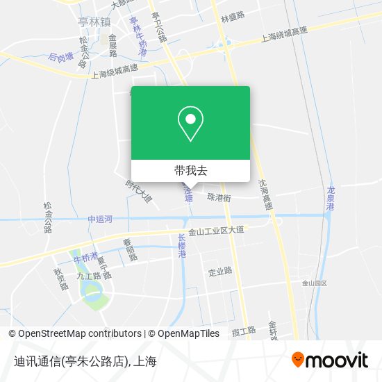 迪讯通信(亭朱公路店)地图