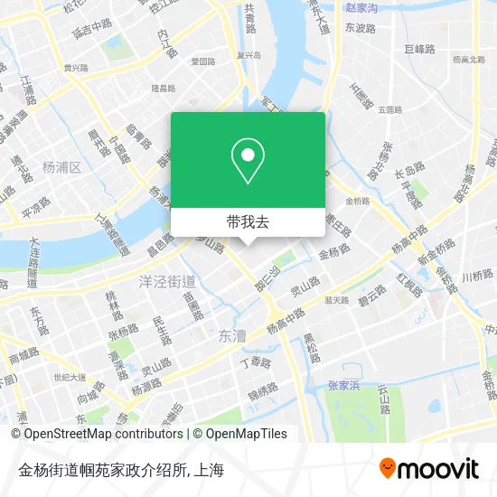 金杨街道帼苑家政介绍所地图