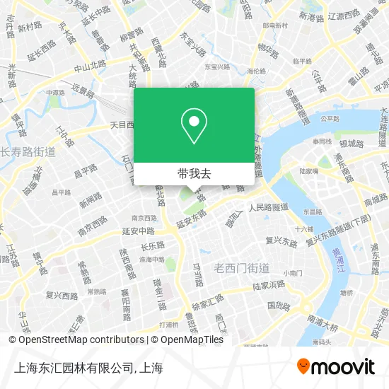 上海东汇园林有限公司地图