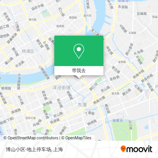 博山小区-地上停车场地图