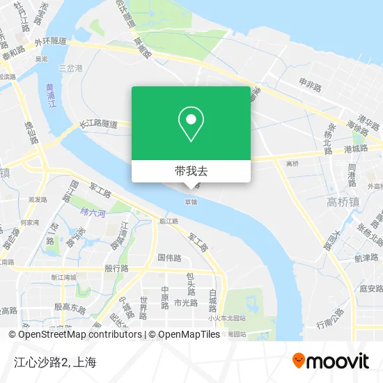 江心沙路2地图