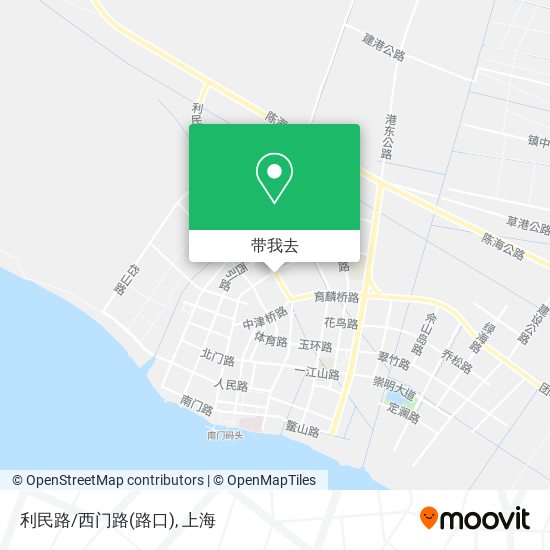 利民路/西门路(路口)地图