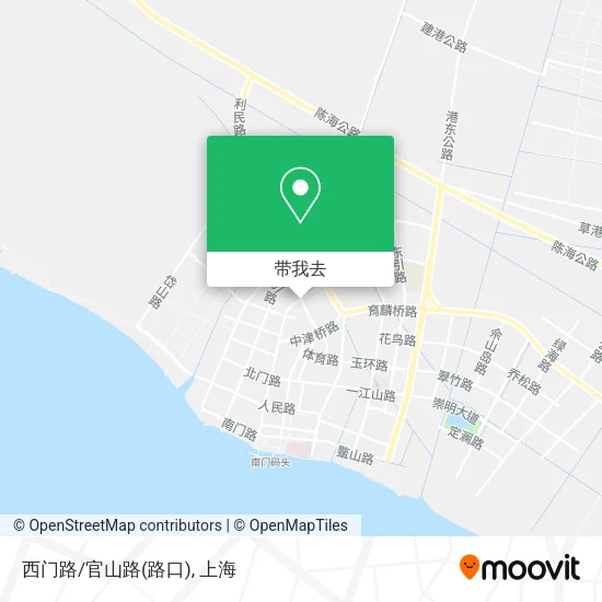 西门路/官山路(路口)地图