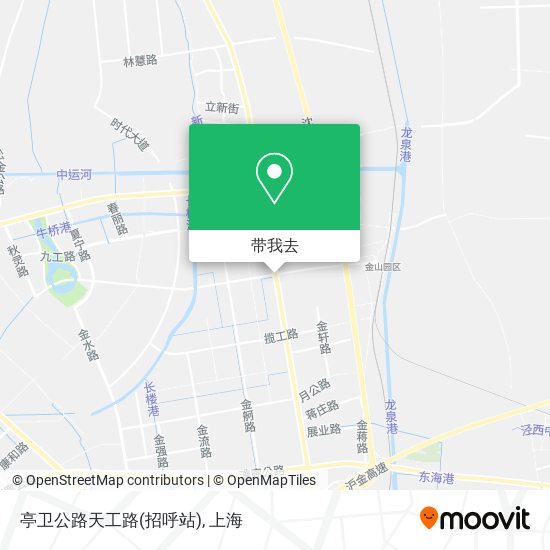 亭卫公路天工路(招呼站)地图