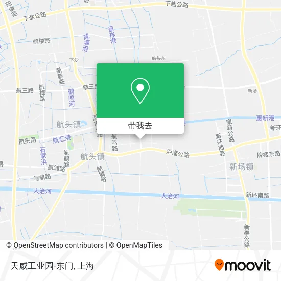 天威工业园-东门地图
