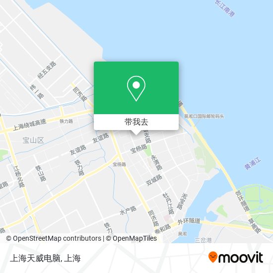 上海天威电脑地图