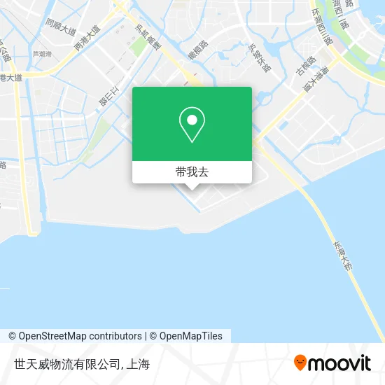 世天威物流有限公司地图