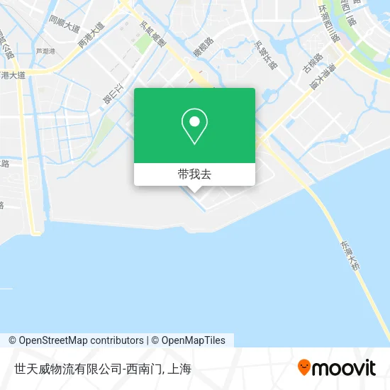 世天威物流有限公司-西南门地图