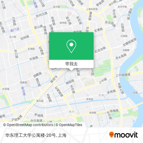 华东理工大学公寓楼-20号地图