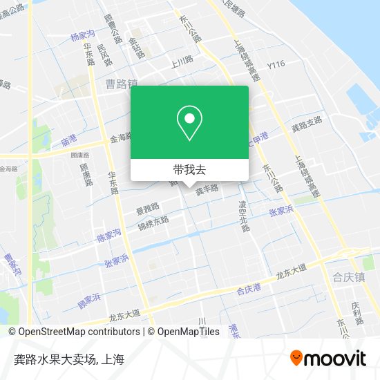 龚路水果大卖场地图