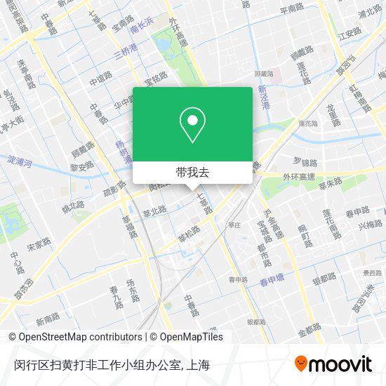 闵行区扫黄打非工作小组办公室地图