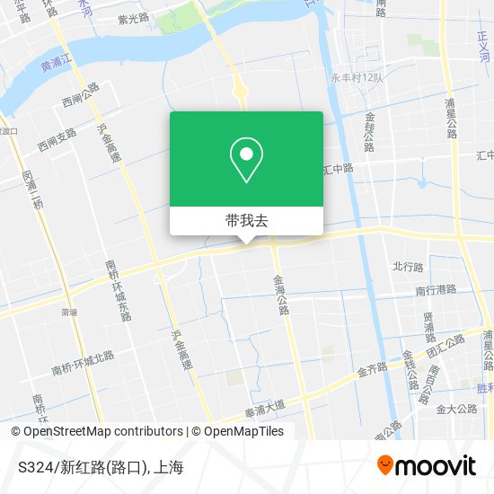 S324/新红路(路口)地图