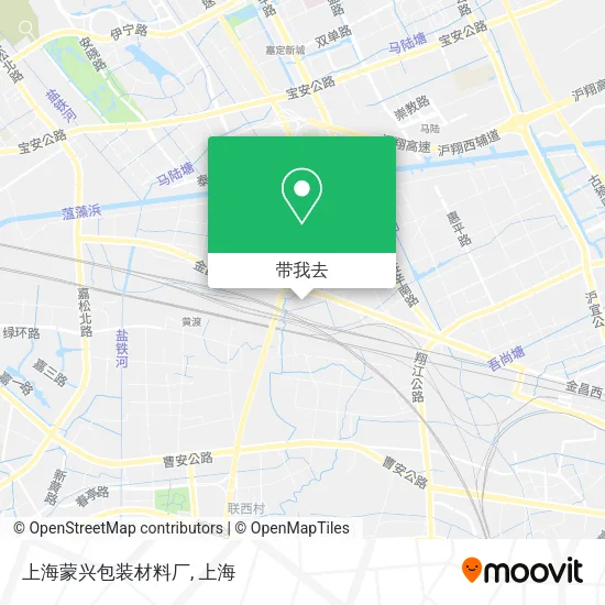 上海蒙兴包装材料厂地图