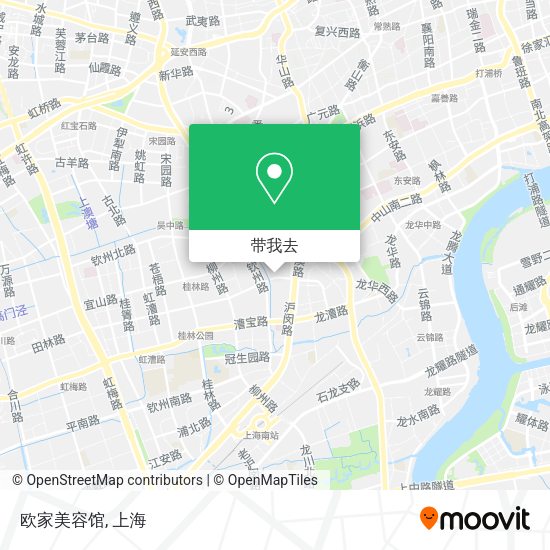 欧家美容馆地图