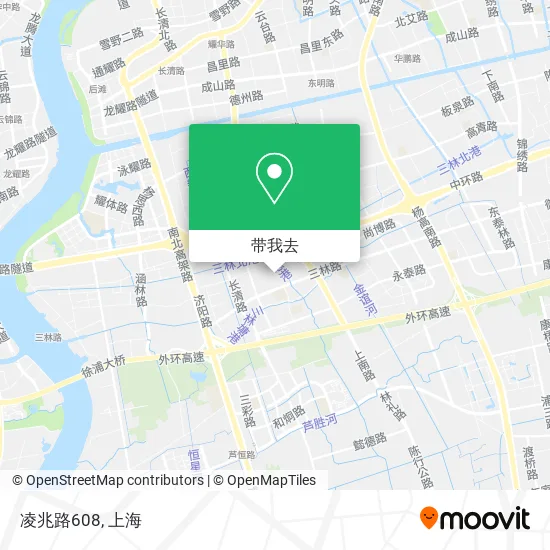 凌兆路608地图