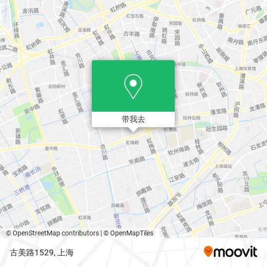 古美路1529地图