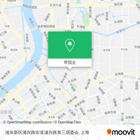 浦东新区浦兴路街道浦兴路第三居委会地图