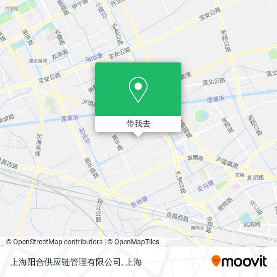 上海阳合供应链管理有限公司地图