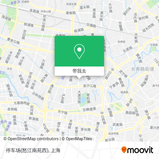 停车场(怒江南苑西)地图