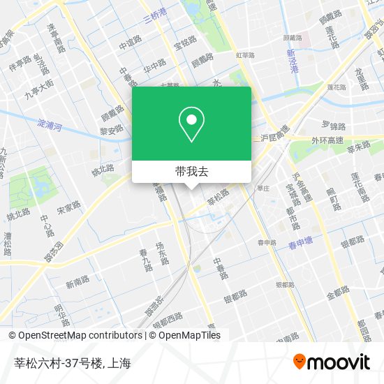 莘松六村-37号楼地图
