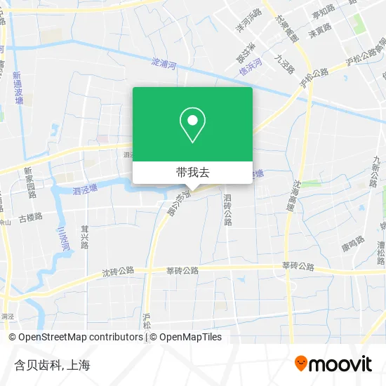 含贝齿科地图