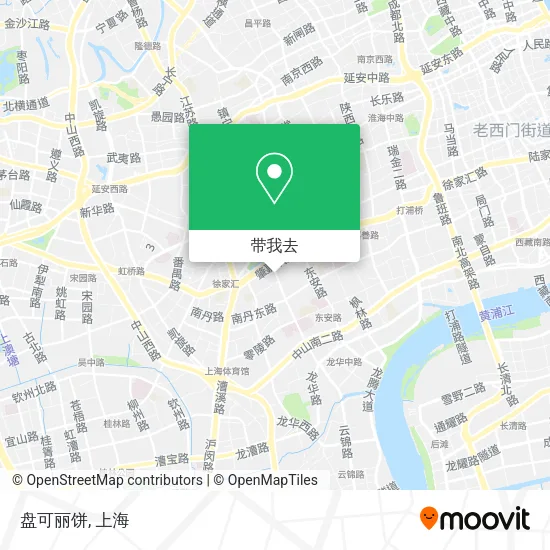 盘可丽饼地图