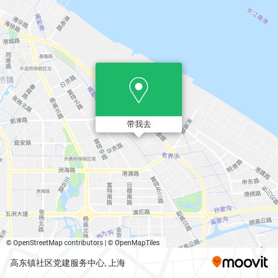 高东镇社区党建服务中心地图