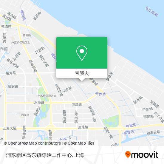 浦东新区高东镇综治工作中心地图