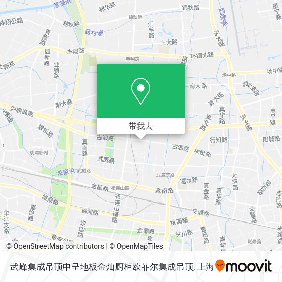 武峰集成吊顶申呈地板金灿厨柜欧菲尔集成吊顶地图