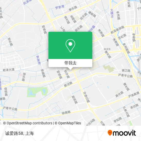 诚爱路58地图