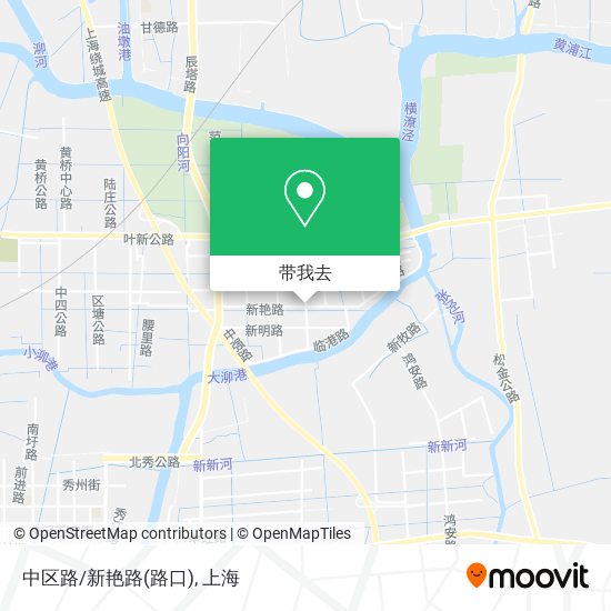 中区路/新艳路(路口)地图