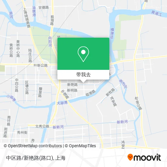 中区路/新艳路(路口)地图