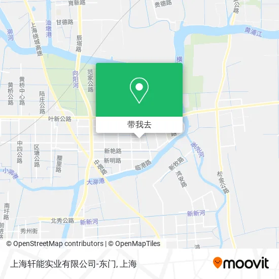 上海轩能实业有限公司-东门地图