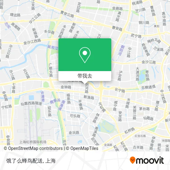 饿了么蜂鸟配送地图