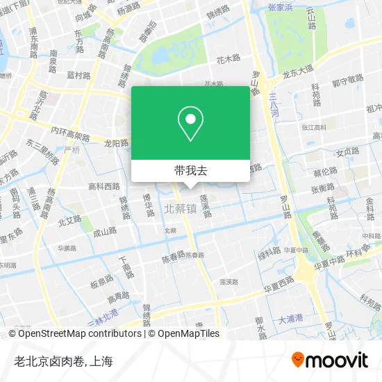 老北京卤肉卷地图