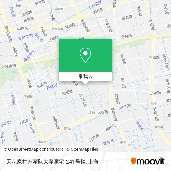 天花庵村东翟队大翟家宅-241号楼地图