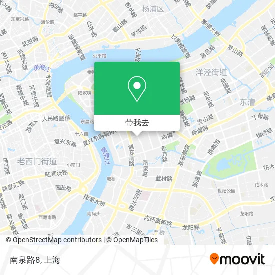 南泉路8地图