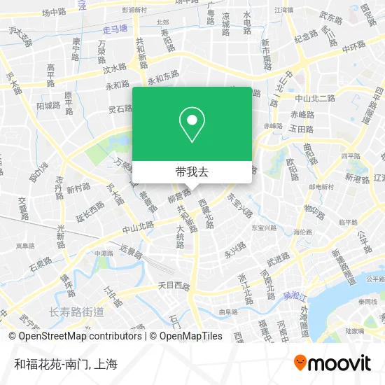 和福花苑-南门地图