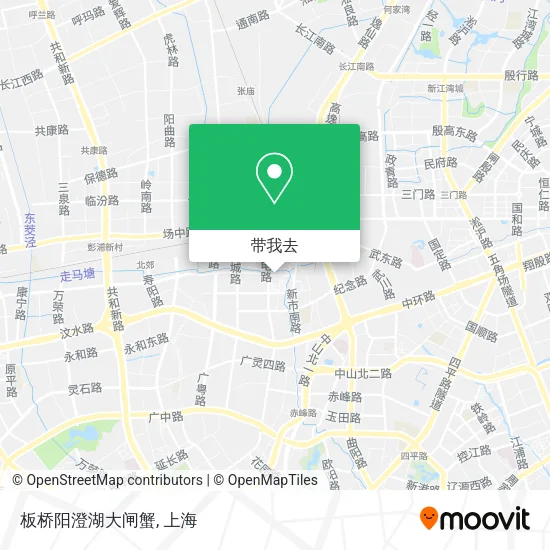 板桥阳澄湖大闸蟹地图