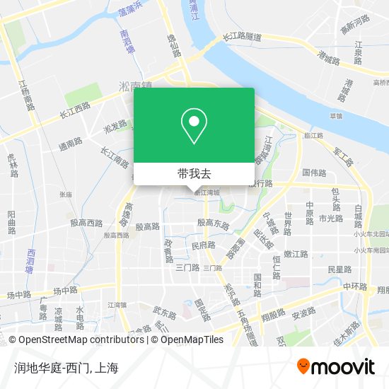 润地华庭-西门地图