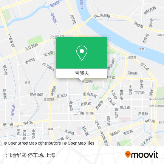 润地华庭-停车场地图