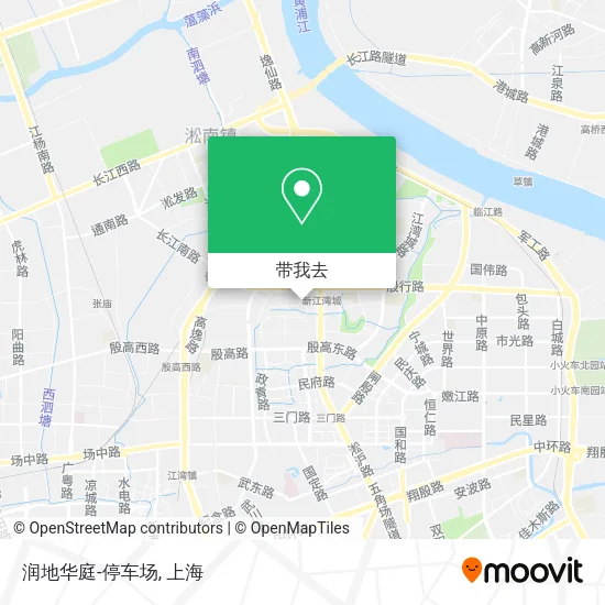 润地华庭-停车场地图