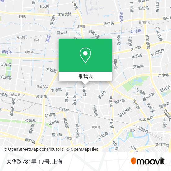 大华路781弄-17号地图