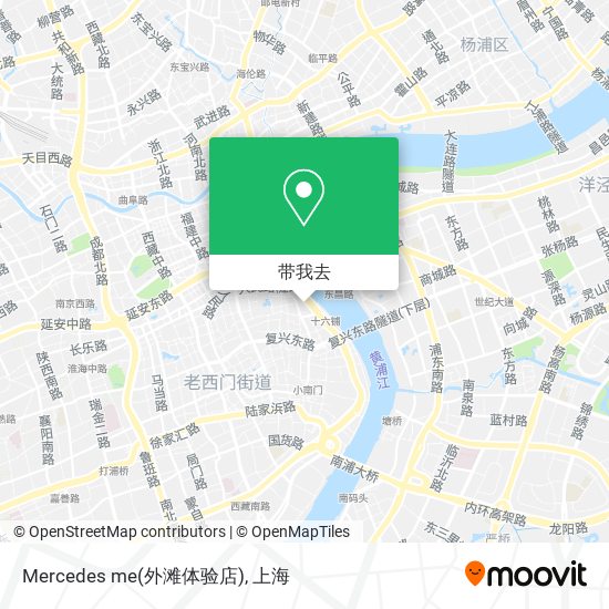 Mercedes me(外滩体验店)地图